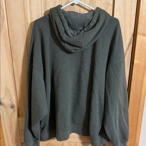 Ariat Men's Dark Green Logo Hoodie - Picture 3 of 4